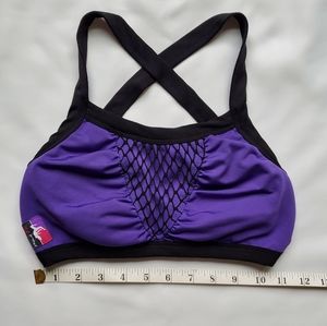 Bad Kitty PoleFit iron X cross back top